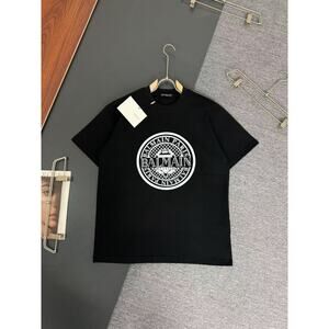 Balmain round neck casual short sleeve